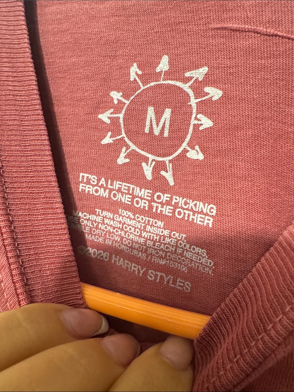 Harry Styles pop up shop exclusive t shirt - Gem